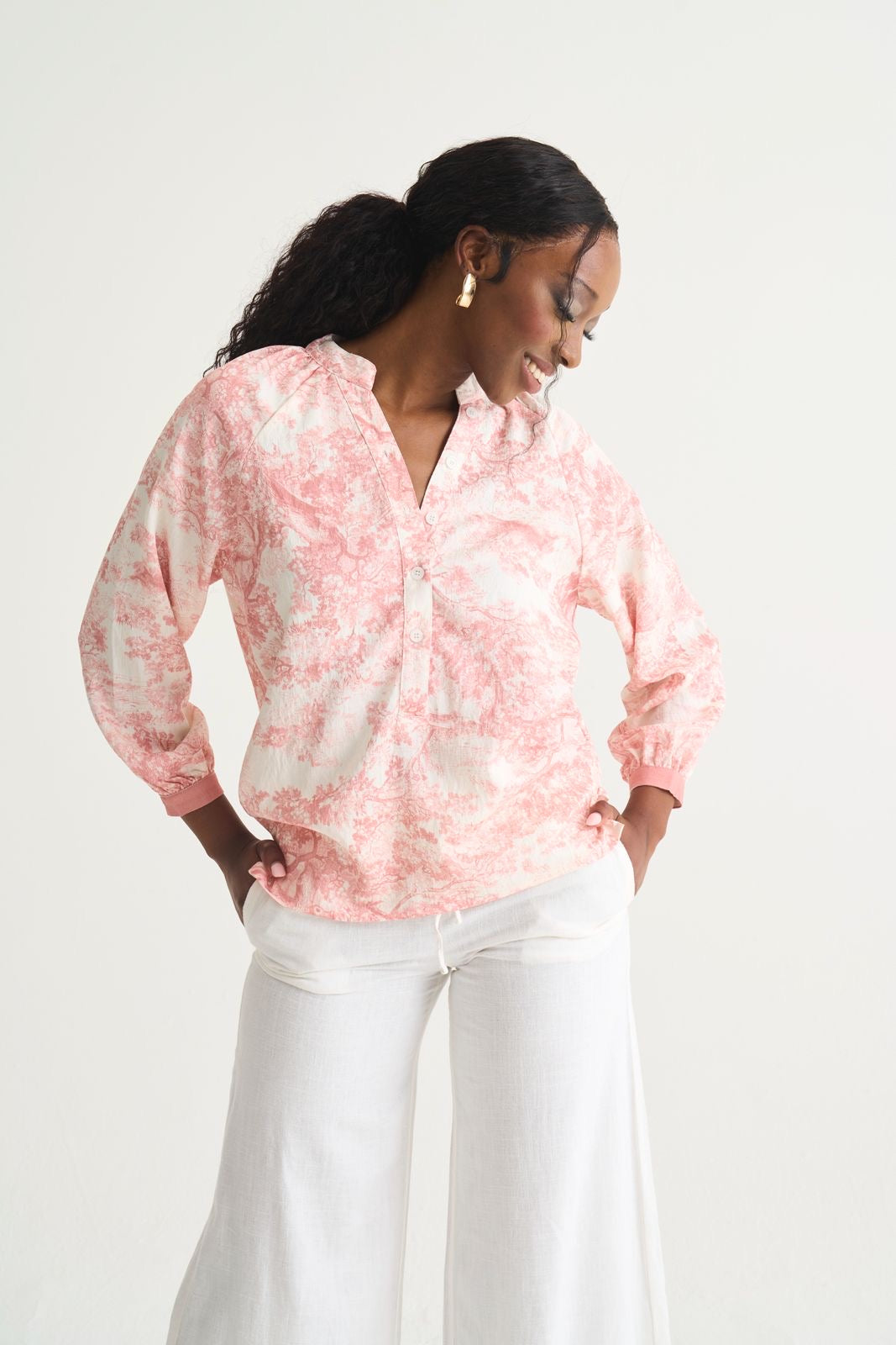 Tunic Top - Soft Pink