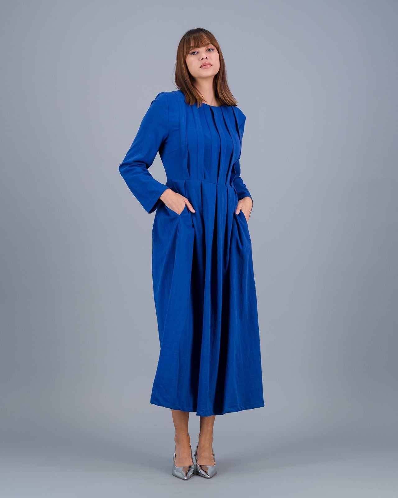 Simone Royal Blue Dress