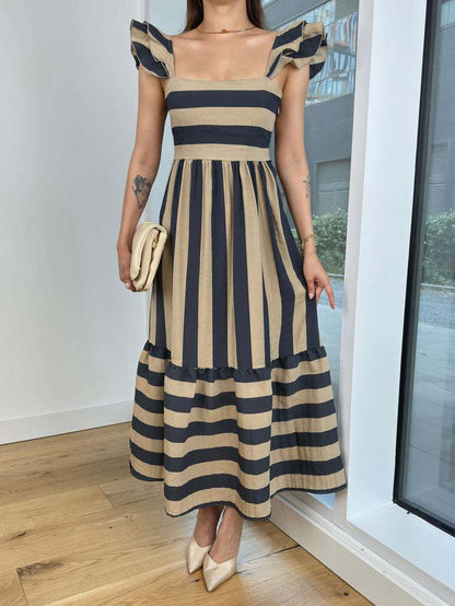 Jolie Striped Maxi Dress