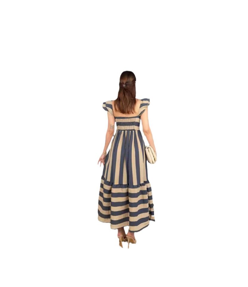 Jolie Striped Maxi Dress