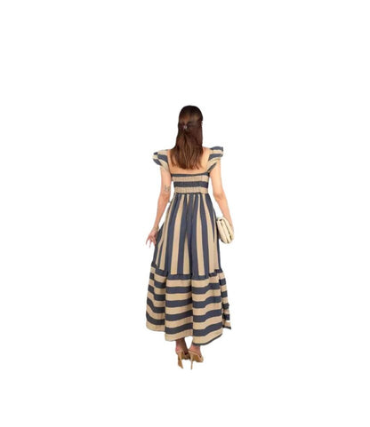 Jolie Striped Maxi Dress